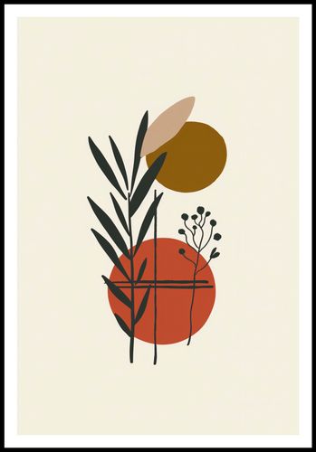 Plakat 68x101cm Kontrast w Botanice na Arena.pl