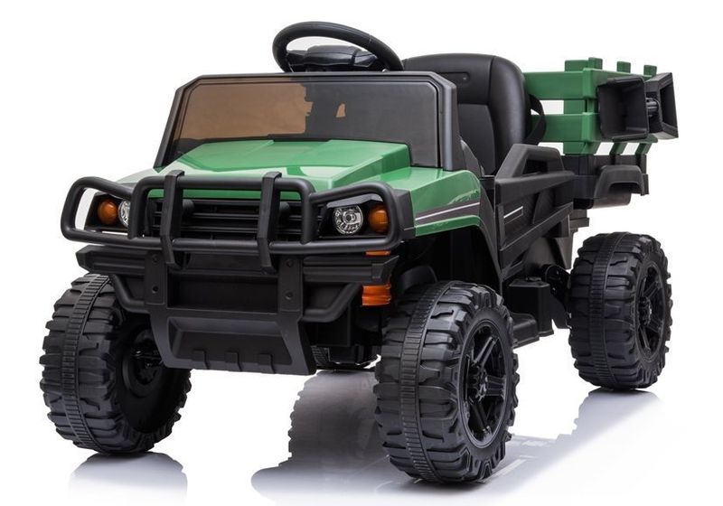 Auto na akumulator BDM0926 Zielone zdjęcie 2