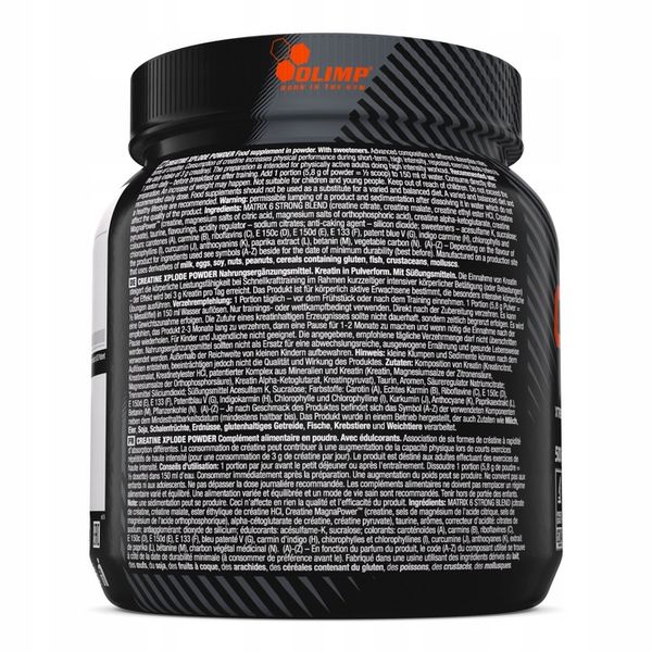 KREATYNA XPLODE POWDER POMARAŃCZA 500g zdjęcie 3