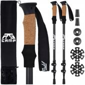 KIJKI TREKKINGOWE składane kije nordic walking do chodzenia w góry