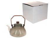 Czajnik szklany ze szklanym sitkiem wzór 2