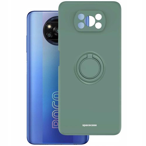 Spacecase Silicone Ring Poco X3 Pro/Nfc Dark Green na Arena.pl