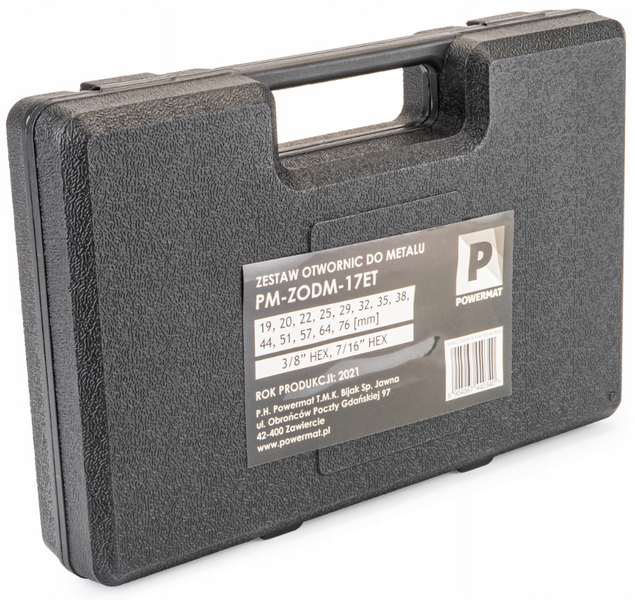 OTWORNICE BIMETAL DO METALU I DREWNA 17 SZT FREZY PM-ZODM-17ET/PM1036 zdjęcie 6