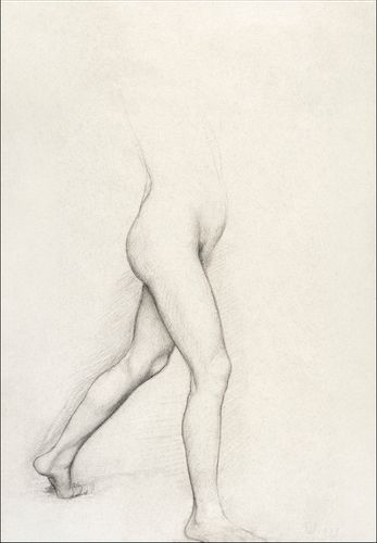 Study of a Girl’s Legs, Edgar Degas - plakat 21x29,7 cm na Arena.pl