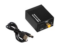 Konwerter optyczny TOSLINK DAC na 2xRCA