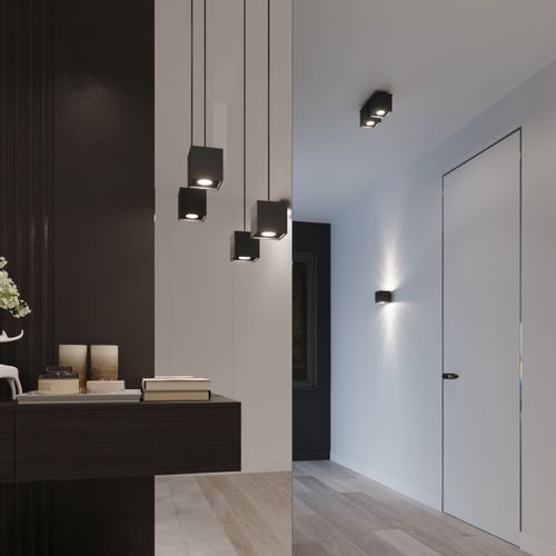 Lampa wisząca QUAD 1 czarny na Arena.pl