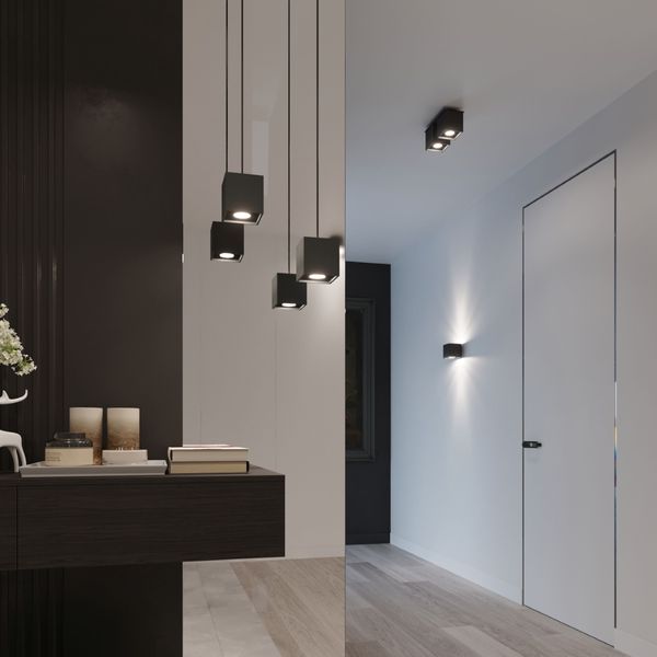 Lampa wisząca QUAD 1 czarny zdjęcie 9