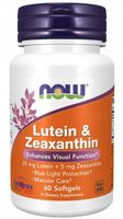 NOW Foods Lutein & Zeaxanthin WZROK OCZY LUTEINA ZEAKSANTYNA 60k