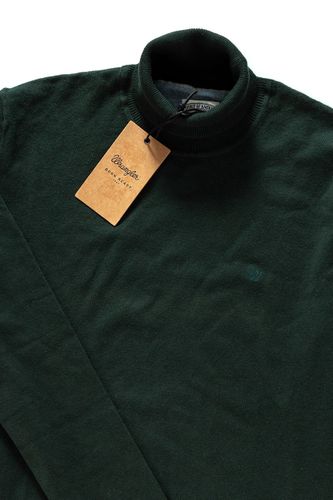 WRANGLER ROLL NECK PINE GREEN W8570QLNY L na Arena.pl