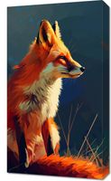 Obraz 40x70cm Spojrzenie Lisicy