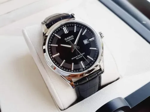 Zegarek Męski Casio MTS-100L-1A+ BOX (zd237a) SZAFIR na Arena.pl