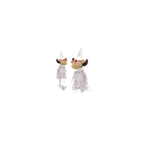 Renifer ŚWIĄTECZNY BOŻE NARODZENIE siedzący 37 cm Z PLUSZU RSN01SZ