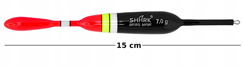 Spławik Przelotowy z BALSY SHARK 7,0 g / 15 cm zdjęcie 2