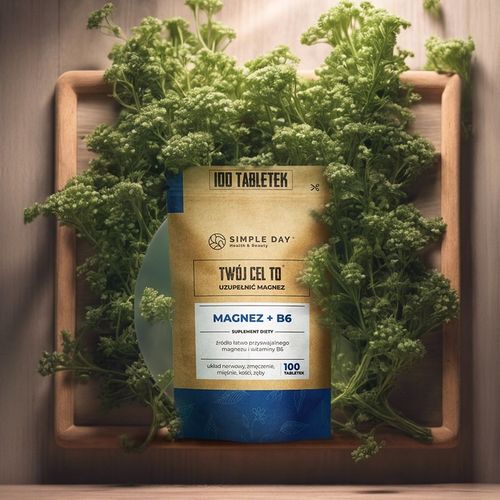 MAGNEZ CYTRYNIAN WITAMINA B6 NA STRES ZMĘCZENIE I SKURCZE 100 TABLETEK na Arena.pl