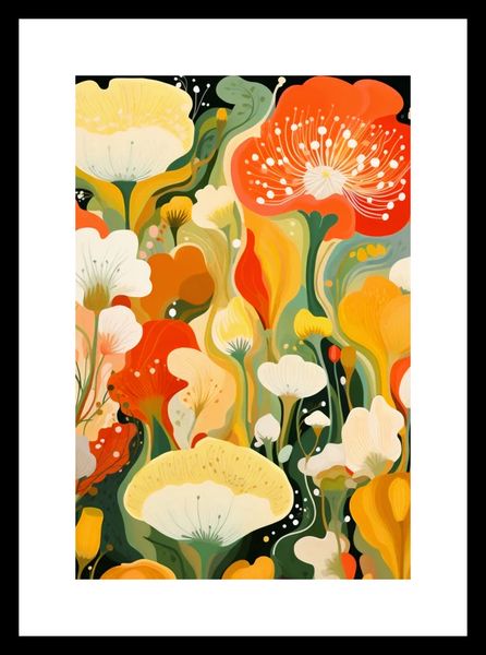Plakat 20x30cm Kwiatowy Raj zdjęcie 3