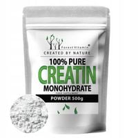 PURE CREATINE 500g KREATYNA MONOHYDRAT SIŁA MASA 200 MESH