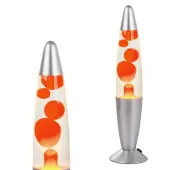 Lampka nocna lampa wodna z woskiem lawa lava ozdobna dekoracyjna