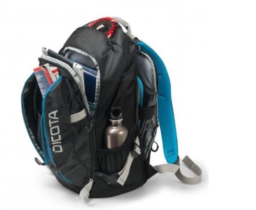 DICOTA Backpack Active XL 15-17.3'' black/blue na Arena.pl