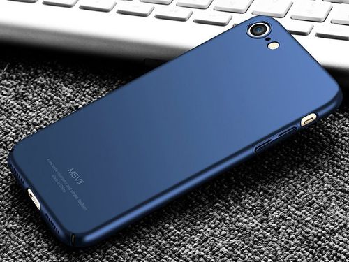 Etui MSVII Thin Case do Apple iPhone 8 Granatowe na Arena.pl