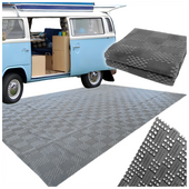 Wykładzina campingowa 600g szara