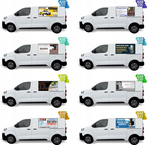 Reklama Naklejka na samochód 0,5 m2 FIRMA BUDOWLANA REMONTOWA na Arena.pl