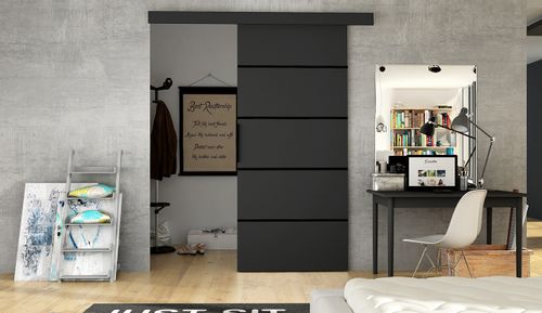 DRZWI przesuwne naścienne RIO VI 70 MOCNE loft na Arena.pl