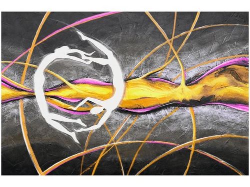 120CM 80CM OBRAZ ŚCIENNY WIRUJĄCE POSTACIE na Arena.pl