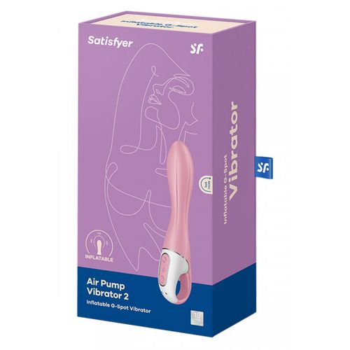 wibrator pompowany air pump vibrator 2 light red satisfyer na Arena.pl