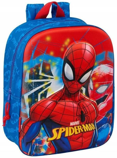 PLECAK PRZEDSZKOLNY SPIDERMAN 3d MARVEL zdjęcie 1