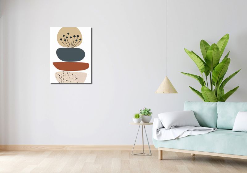 Obraz 50x70cm Organiczna Kompozycja zdjęcie 2