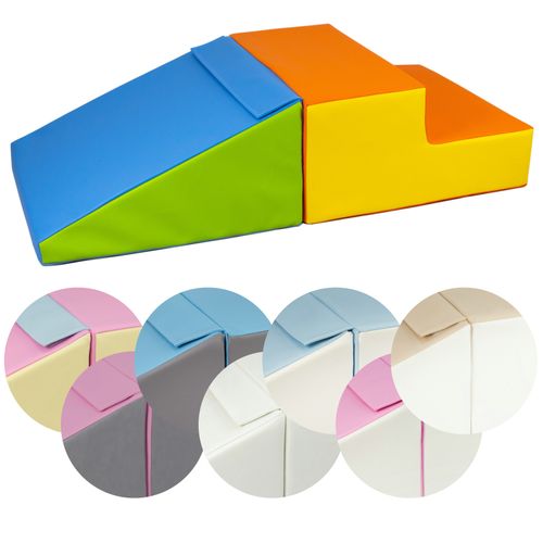 komplet 2 dużych klocków kształtek piankowych żłobek rehabilitacja ZESTAW na Arena.pl