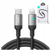 kabel usb lightning typ c 20w 1.2m joyroom s-cl020a10 (czarny)