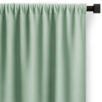 Zasłona gotowa CARLI na taśmie gładka 200x270 miętowa do salonu Restilo