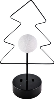 CHOINKA LED OZDOBNA NA BIURKO ŚWIECĄCA NA BATERIE
