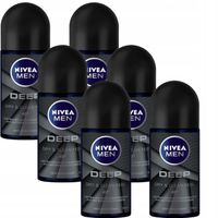 2X NIVEA Antyperspirant męski w kulce MEN Deep 6*50ml