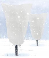 Kaptur ochronny zimowy Pokrowiec Osłona roślin 60 × 80 cm 2 szt