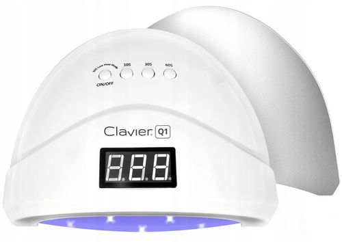 Lampa Do Paznokci Manicure Hybrydy Lustrzane Dno 30 Diod 48W Clavier Q1 na Arena.pl