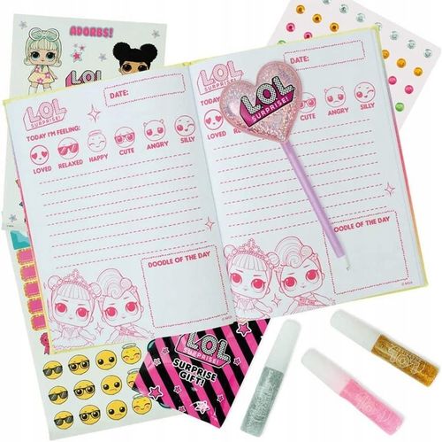 LOL SURPRISE BROKATOWY PAMIĘTNIK L.O.L NOTES ALBUM na Arena.pl