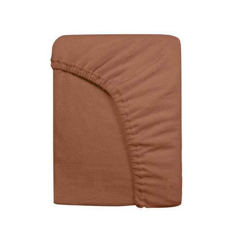Prześcieradło frotte z gumką 180x200 czekolada na Arena.pl