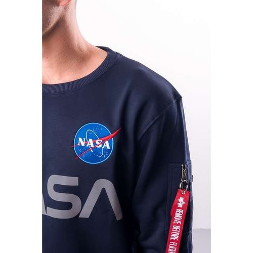 NASA REFLECTIVE SWEATER 07 REP  BLUE M na Arena.pl