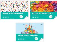 blok rysunkowy a4/20k biały 80g a'10 0006