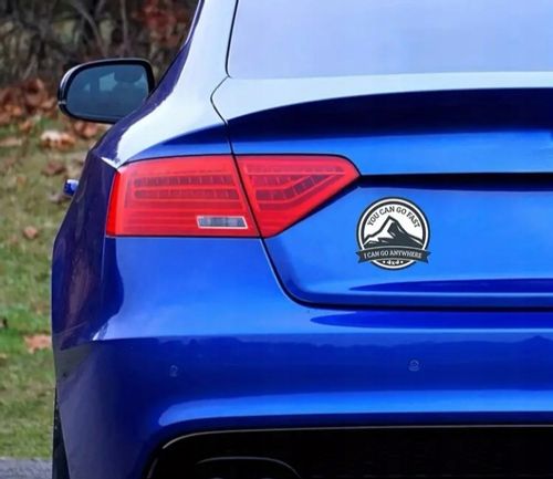 Naklejka Ty możesz jechać szybko, ja mogę wjechać wszędzie 4 x 4 Off Road! na Arena.pl