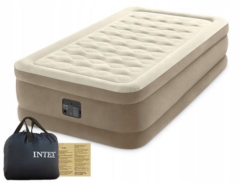 Materac dmuchany Air Bed Ultra Plush Twin 191x99x46 cm Intex 64426 na Arena.pl