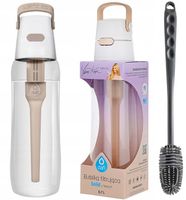 BUTELKA FILTRUJĄCA DAFI SOLID 0,7l CAPPUCCINO by Joanna Krupa + SZCZOTKA