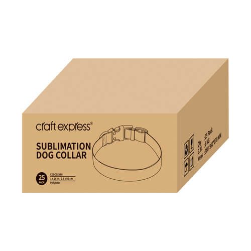 Zestaw 4 obroży dla psa do sublimacji na Arena.pl