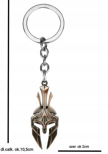 Brelok Breloczek Sparta 300 Gladiator Hełm Maska Leonidas Odwaga Honor War na Arena.pl