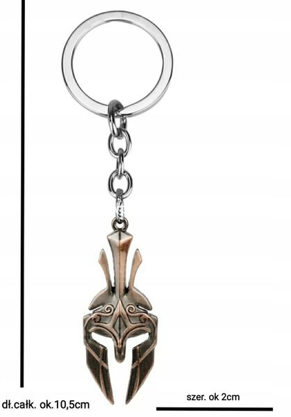 Brelok Breloczek Sparta 300 Gladiator Hełm Maska Leonidas Odwaga Honor War zdjęcie 10