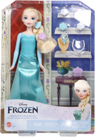 Frozen Kraina Lodu Lalka Elsa i akcesoria do stylizacji włosów HMD56