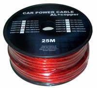 KAB0714A Kabel samochodowy 8Ga OD6.7mm CU+AL 25m