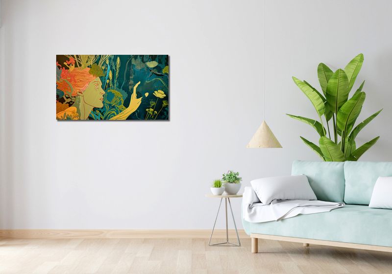 Obraz 90x50cm Wezwanie do Flory zdjęcie 2